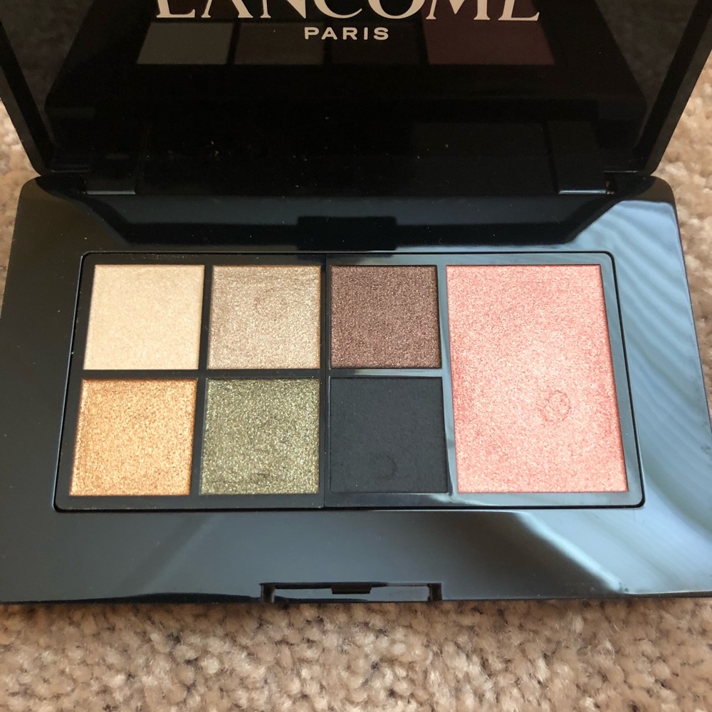 Lancôme eyeshadows day and night look